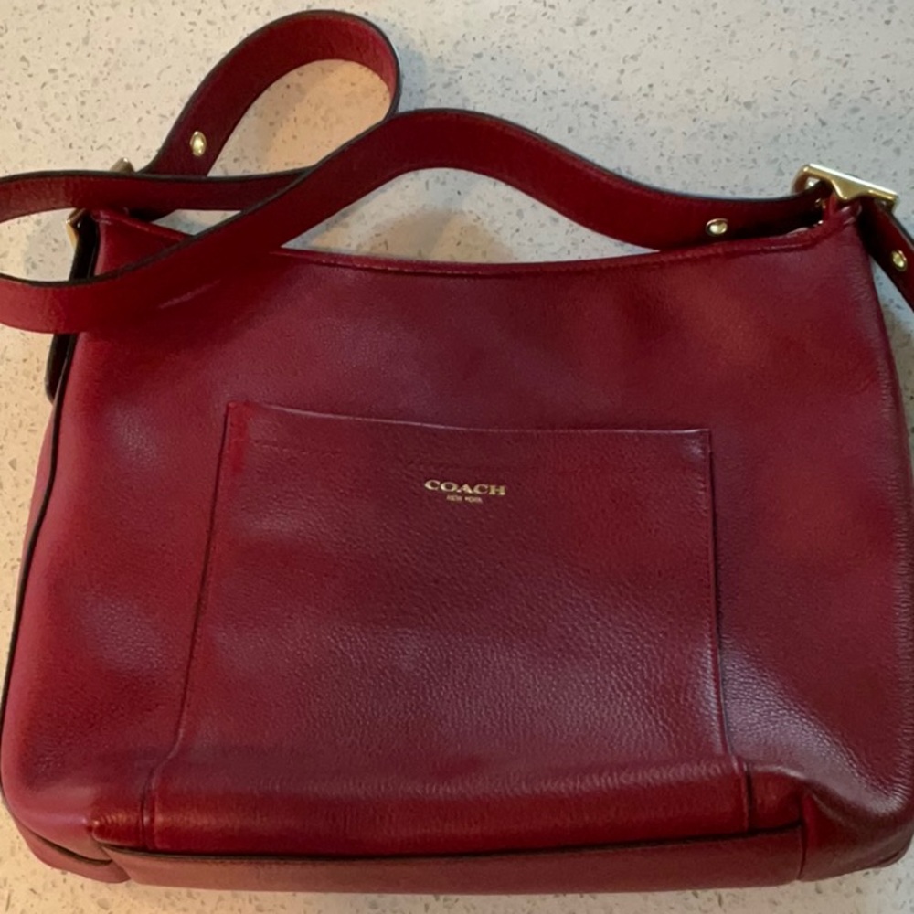 Coach shoulder bag.  Authentic.